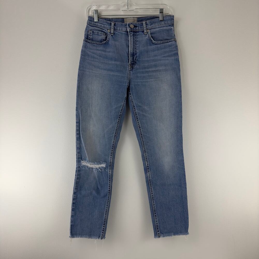 Everlane light‎ wash ankle jeans